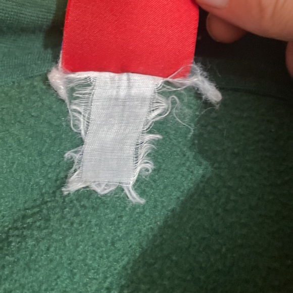 Y2K Quarter-Zip Fleece Packers Sweater - Picture 7 of 12